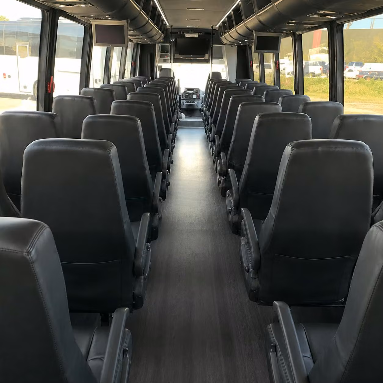 25 passenger minibus interior