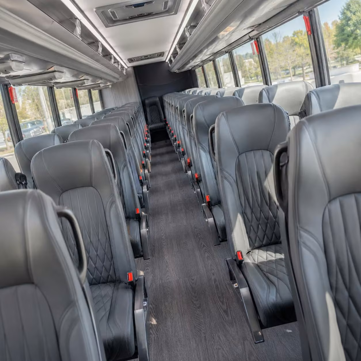 35 passenger minibus inside