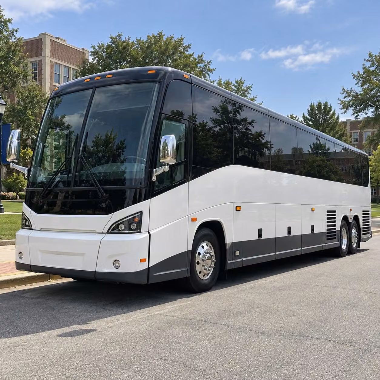 charter buses for large santa ana prom groups keep everyone together all night long