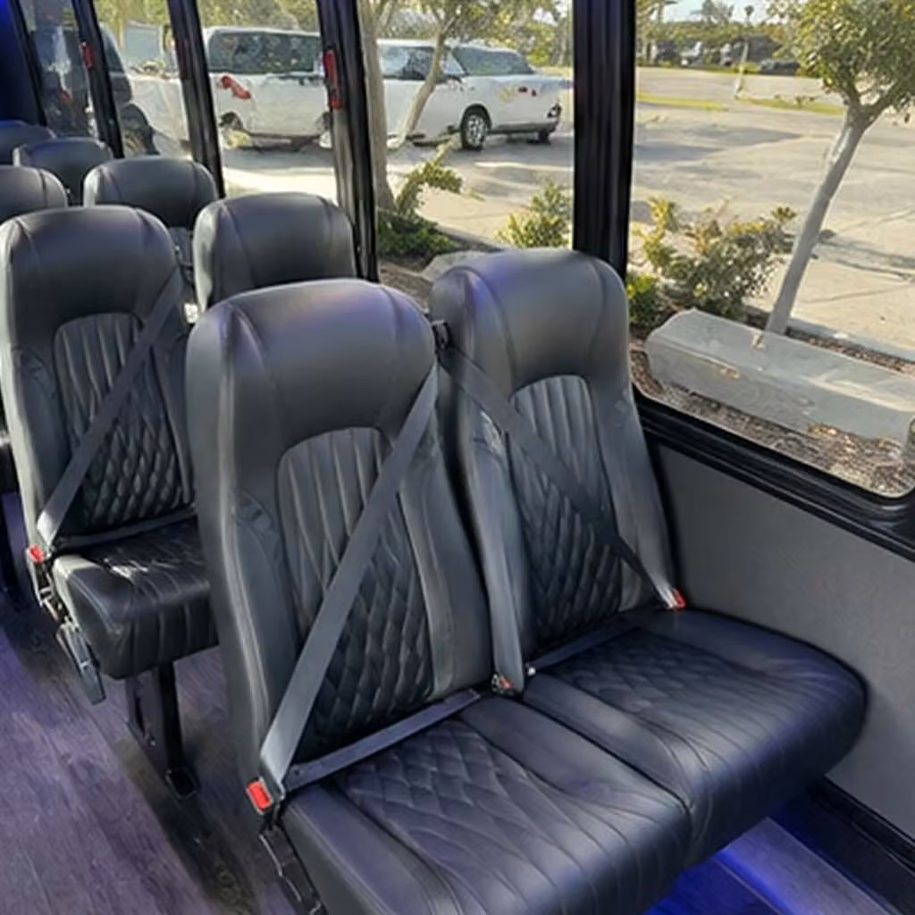 minibuses for smaller santa ana prom groups give you privacy and flexibility