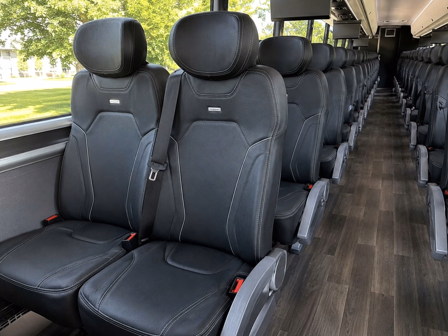 on your wedding day a shuttle bus keeps your santa ana reception timeline tight