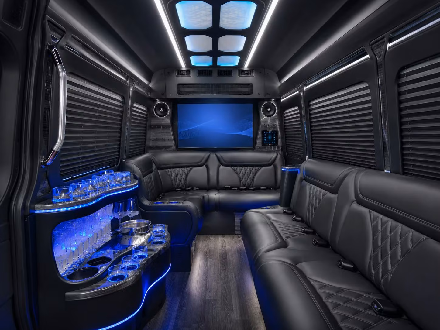 sprinter limousine inside