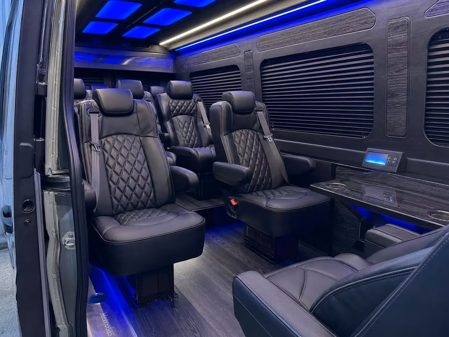 sprinter van transportation for groups and events across santa ana