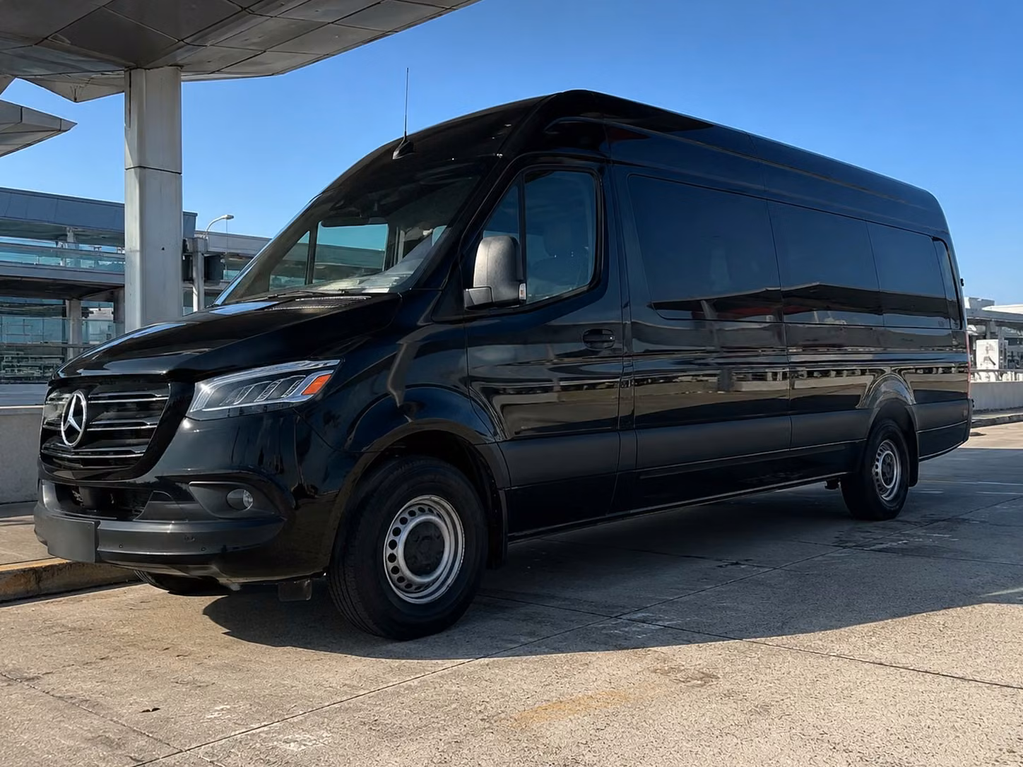 sprinter van with driver